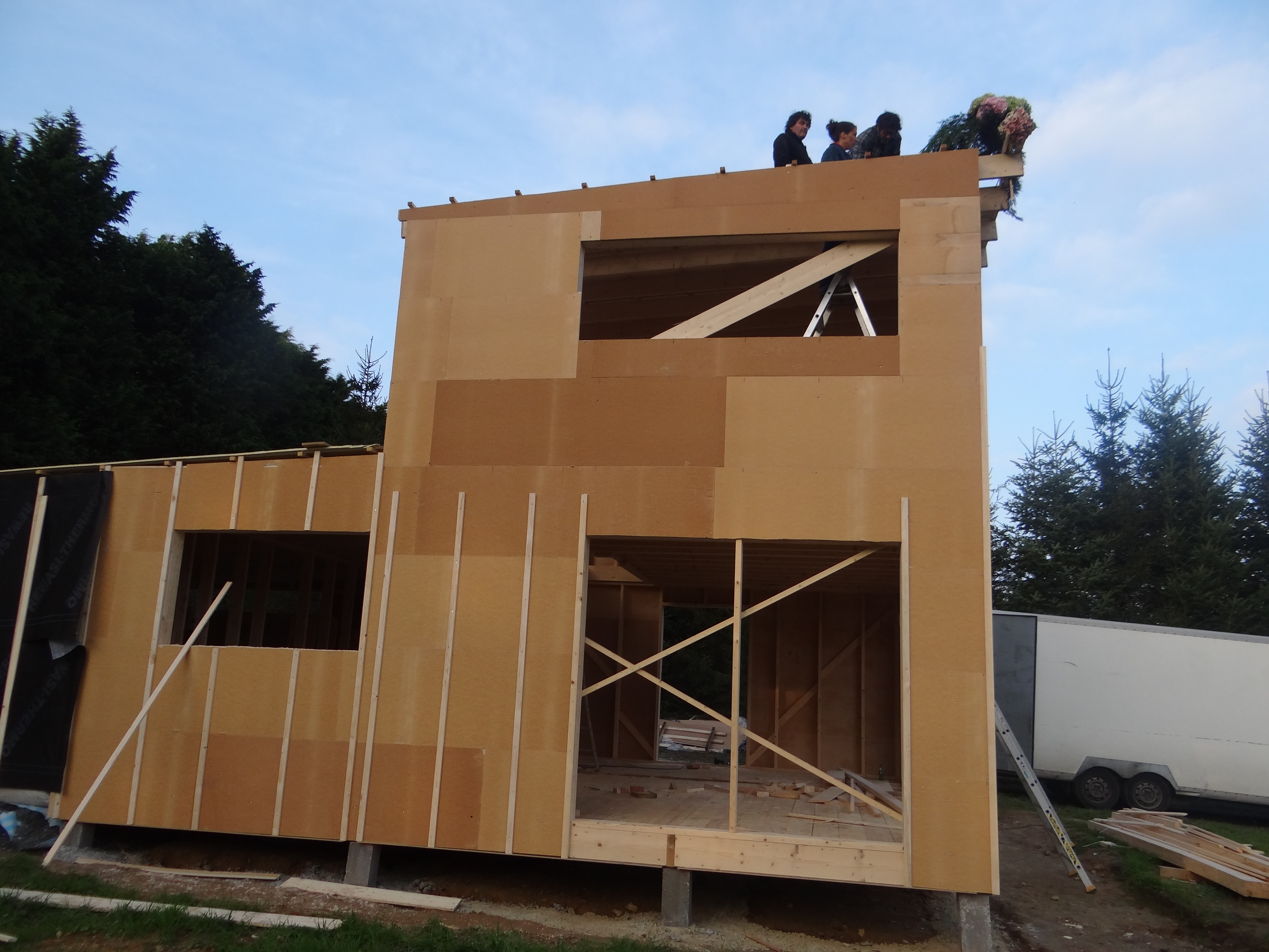 maison en bois écologique boite a bois construction maison